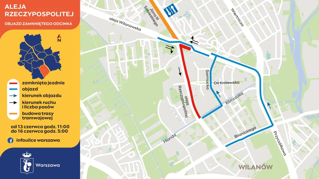 Jak szybko dojechać z przystanku Wiejska do Sejmu w Warszawie